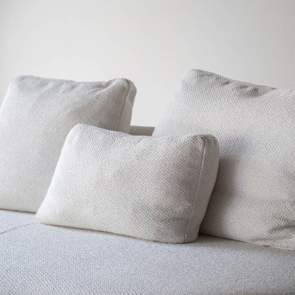 マフィー アームレスソファ 幅199cm #ルーケホワイト #右