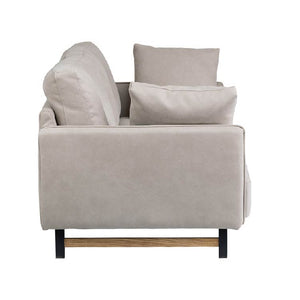 ボレアス 3人掛けソファ 幅200cm #プラチナグレー