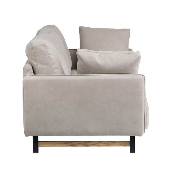 ボレアス 3人掛けソファ 幅200cm #プラチナグレー