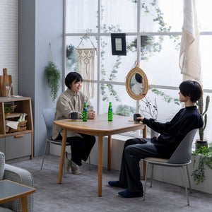 エルナ ダイニングテーブル #ホワイト #幅110cm