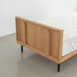 ユニック ベッドフレーム バーチカルタイプ #オーク #シングル