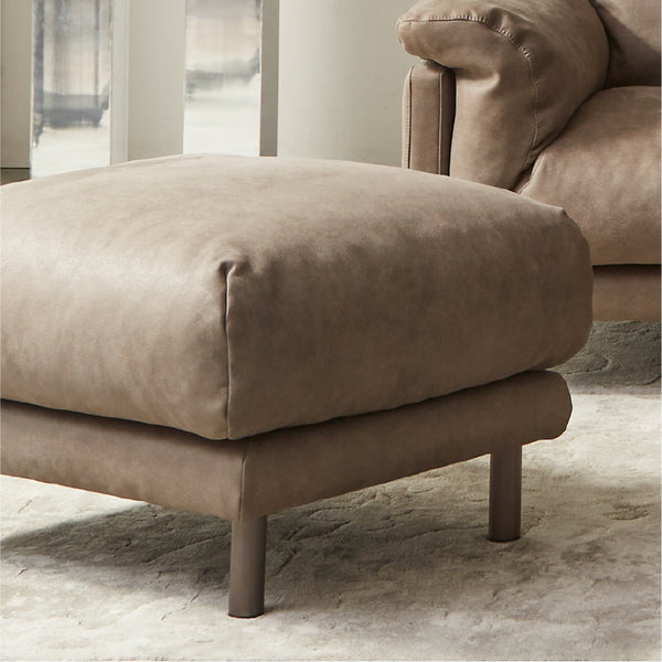 柔らかなクッションとシャープなフレームが織りなす上品なデザイン。 #PLT112 ヨーロピアングレー（プライムレザーテックス）