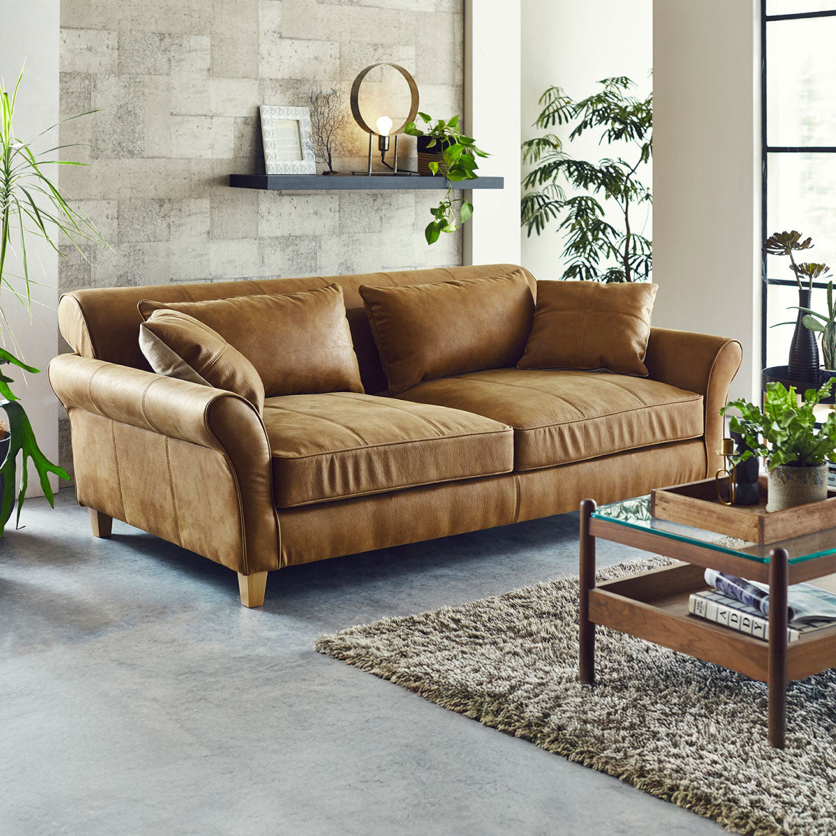 カザル 3人掛けソファ 幅198cm ｜関家具公式通販サイト