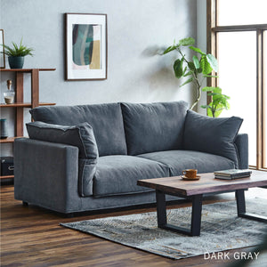 パンジー　3人掛けソファ #ダークグレー