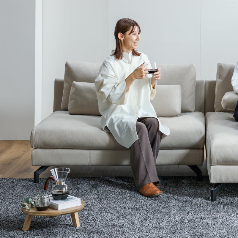 グラシエーロ 1.5人掛けソファ幅122cm ｜関家具公式通販サイト 関家具