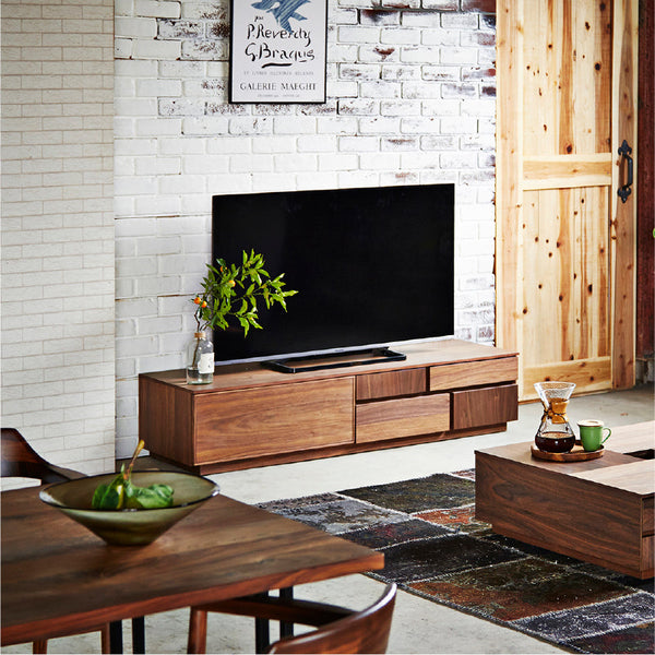 アトリⅡ テレビボード 幅150cm #ウォールナット