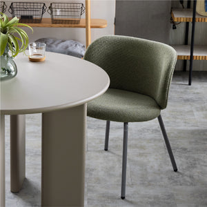 ブレッツ ダイニングチェア #ビスケット #グレー脚