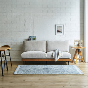 アリシア 3人掛けソファ 幅180cm #モスグリーン【ペットフレンドリー生地】