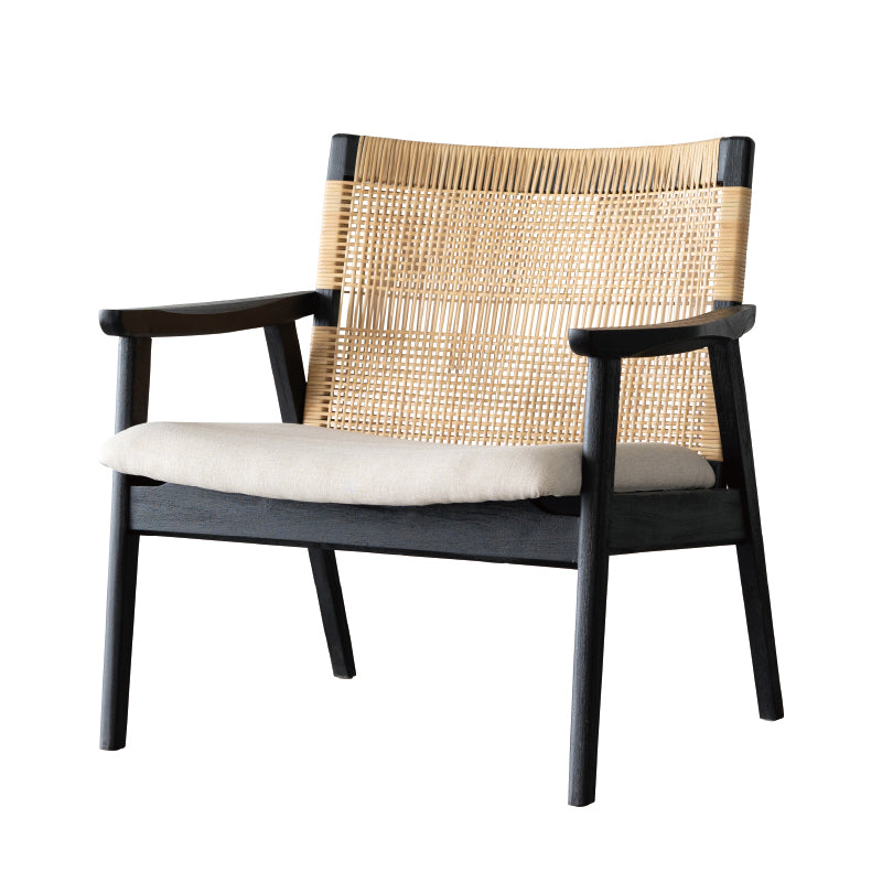 スケイブ ラウンジチェア ラタン 手編み