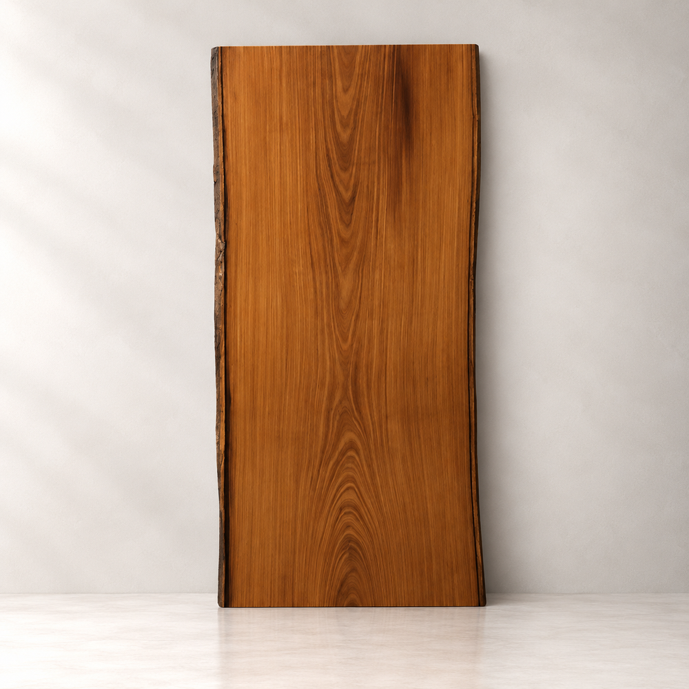 【OUTLET】一枚板テーブル　アサメラ　385-13-1　(W200cm)