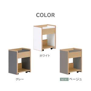 ケーペⅢ ワゴン 引出付 キャスター付 #グレー