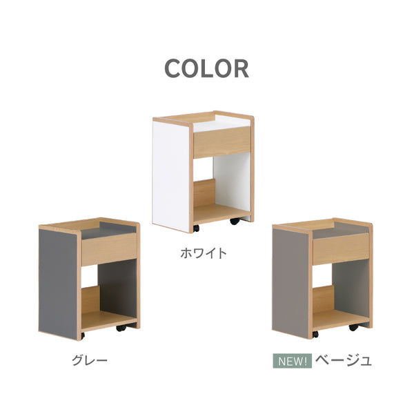 ケーペⅢ ワゴン 引出付 キャスター付 #グレー