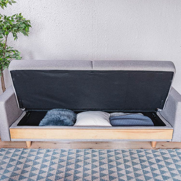 ハーシー ソファベッド #グレー