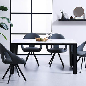 アーロン ダイニングテーブル #ホワイト