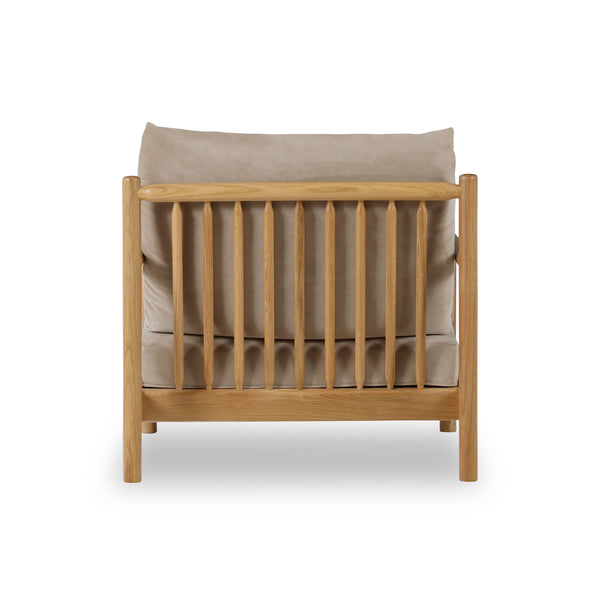 ノアリス　1人掛けソファ #Y81 ルーケホワイト（ファブリックAランク）