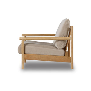 ノアリス　1人掛けソファ #Y81 ルーケホワイト（ファブリックAランク）