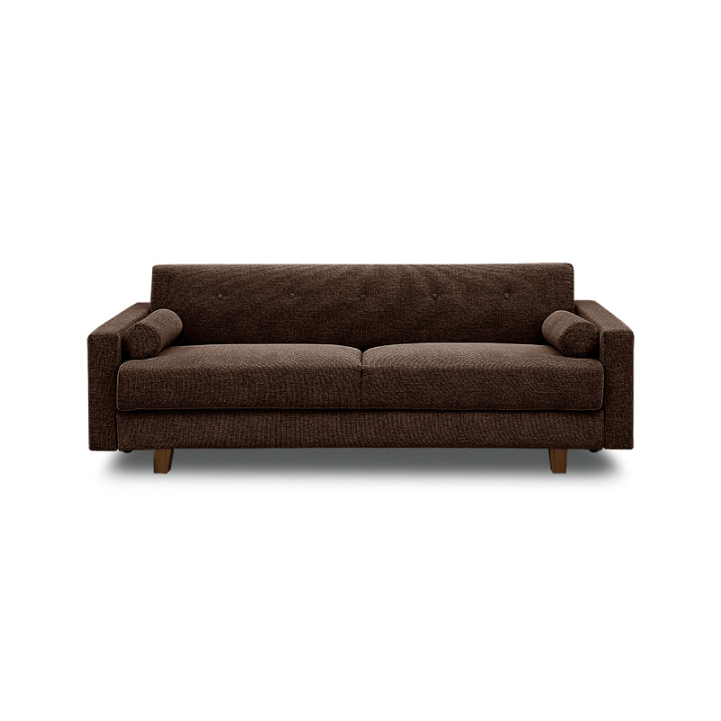 ソファーベッド（ブラウン） 楽天市場】10%offクーポン配布中 ソファベッド 幅184cm シェーズロング