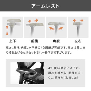 エルゴヒューマン エンジョイⅡ ロータイプ #レッド×グレー #ウレタンキャスター