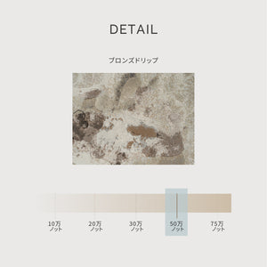 ラグ　ブロンズドリップ #160cm×230cm
