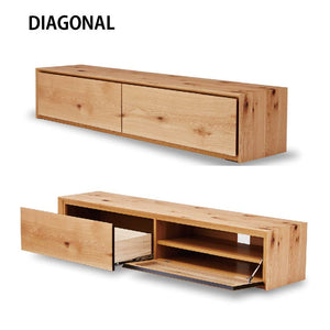 ライチョウ テレビボード 幅200cm #ウォールナット