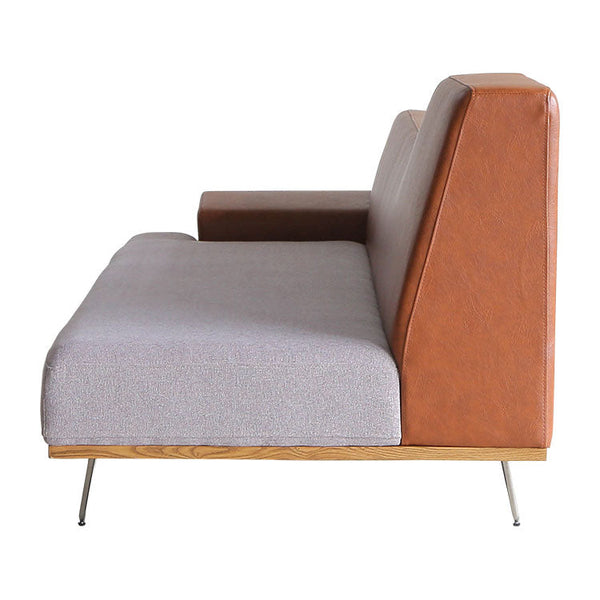 イットソファ 3人掛け右肘 #キャニオンブラウン×ライトグレー