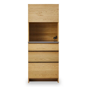 オウルⅡ ダイニングボードセット 幅70cm 上：レンジボード 下：ダイニングボード #オーク