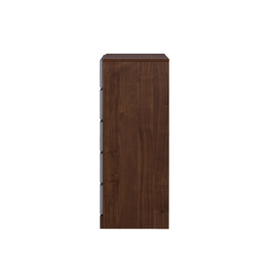 ダンク チェスト #ウォールナット #幅80cm‐5段