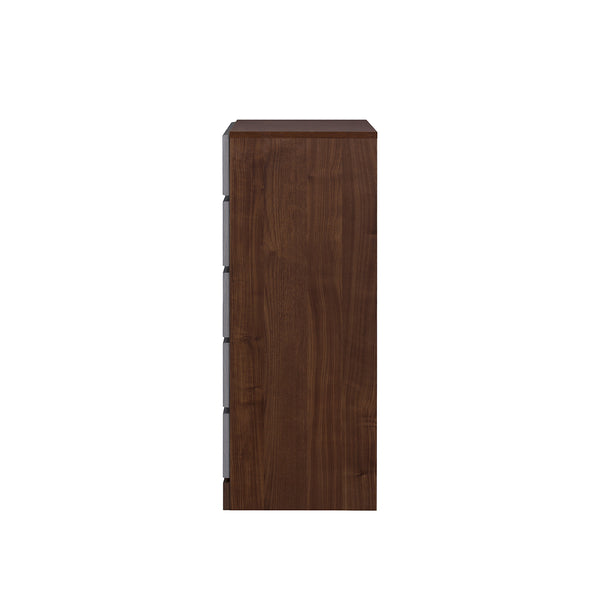 ダンク チェスト #ウォールナット #幅80cm‐5段