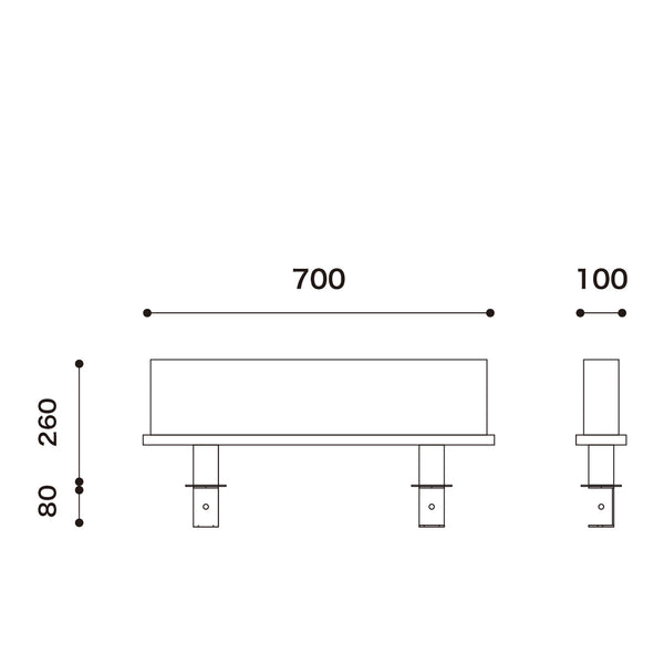 リベット 卓上グリーンパーテーション #オーク