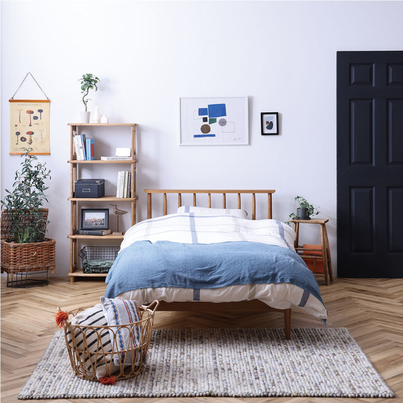 トロリ② ベッドフレーム ノラリマットレス セット