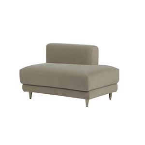 ジセラ 1.5人掛けソファ #右背