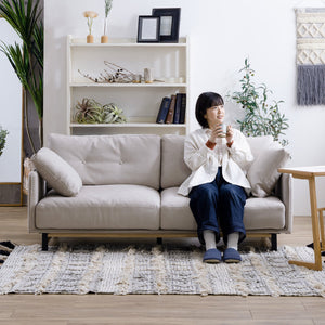 ボレアス 2.5人掛けソファ 幅180cm #プラチナグレー