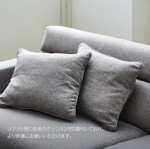 シーズ 3人掛けソファベッド #グレー