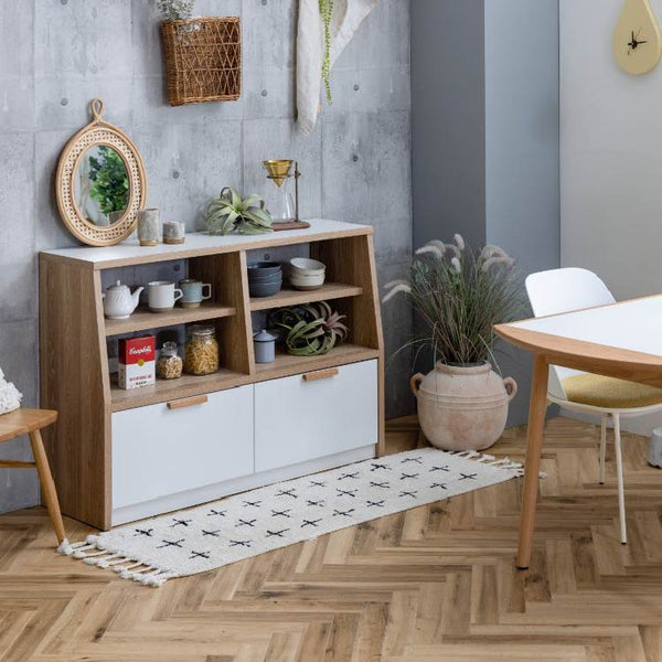 メルク シェルフ #ホワイト #幅120cm