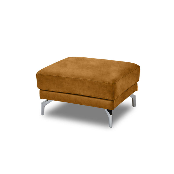 ロンバルディア　オットマン #LT01 キャメル（レザーテックス アニリン）