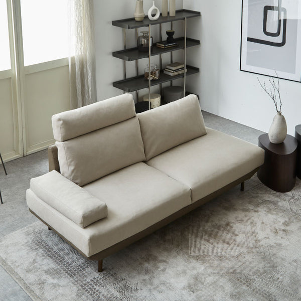 ※こちらは3P・カウチ対応サイズです。 #PLT111 プラチナグレー（プライムレザーテックス）