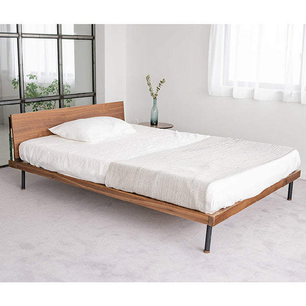 ユニック ベッドフレーム シェルフタイプ #オーク #シングル #スノコ