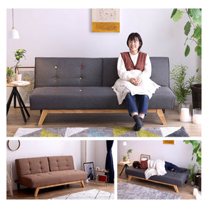 メートル ソファベッド #グレー