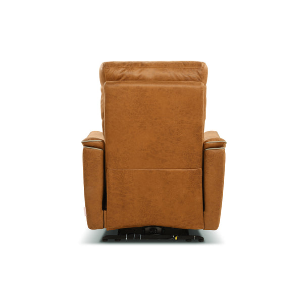 バッジオ　パーソナルソファ幅80cm #PLT102 インディーブルー（プライムレザーテックス）