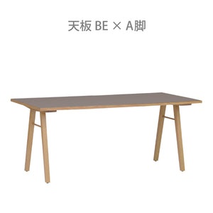 ルファ ダイニングテーブル #グレー #135 #A脚