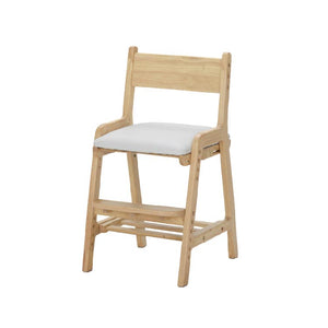 ロスカ 学習チェア 背もたれ 足置き 座面調整可能 #ナチュラル