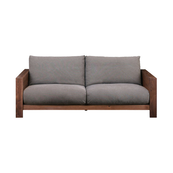 エンギ 3人掛けソファ 幅195cm #ウォールナット #海松茶色 #2シータータイプ