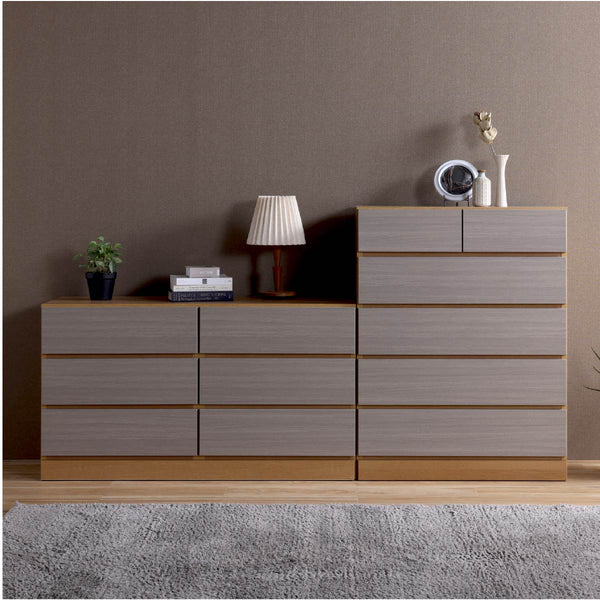 ダンク チェスト #ウォールナット #幅80cm‐5段