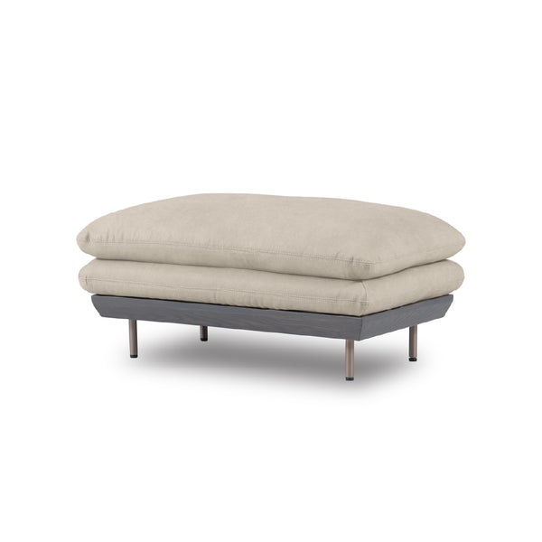 コルディナ　オットマン #PLT101 ブルースター（プライムレザーテックス）