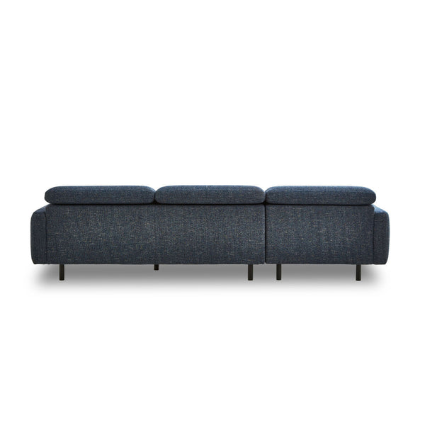 背面 #A48 ステングレー（ファブリックAランク） #木部ナチュラル