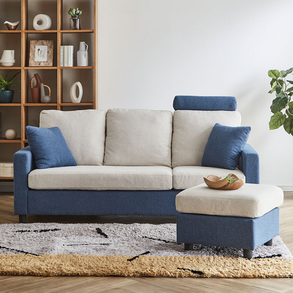 ブラント カウチソファ ツートンカラー