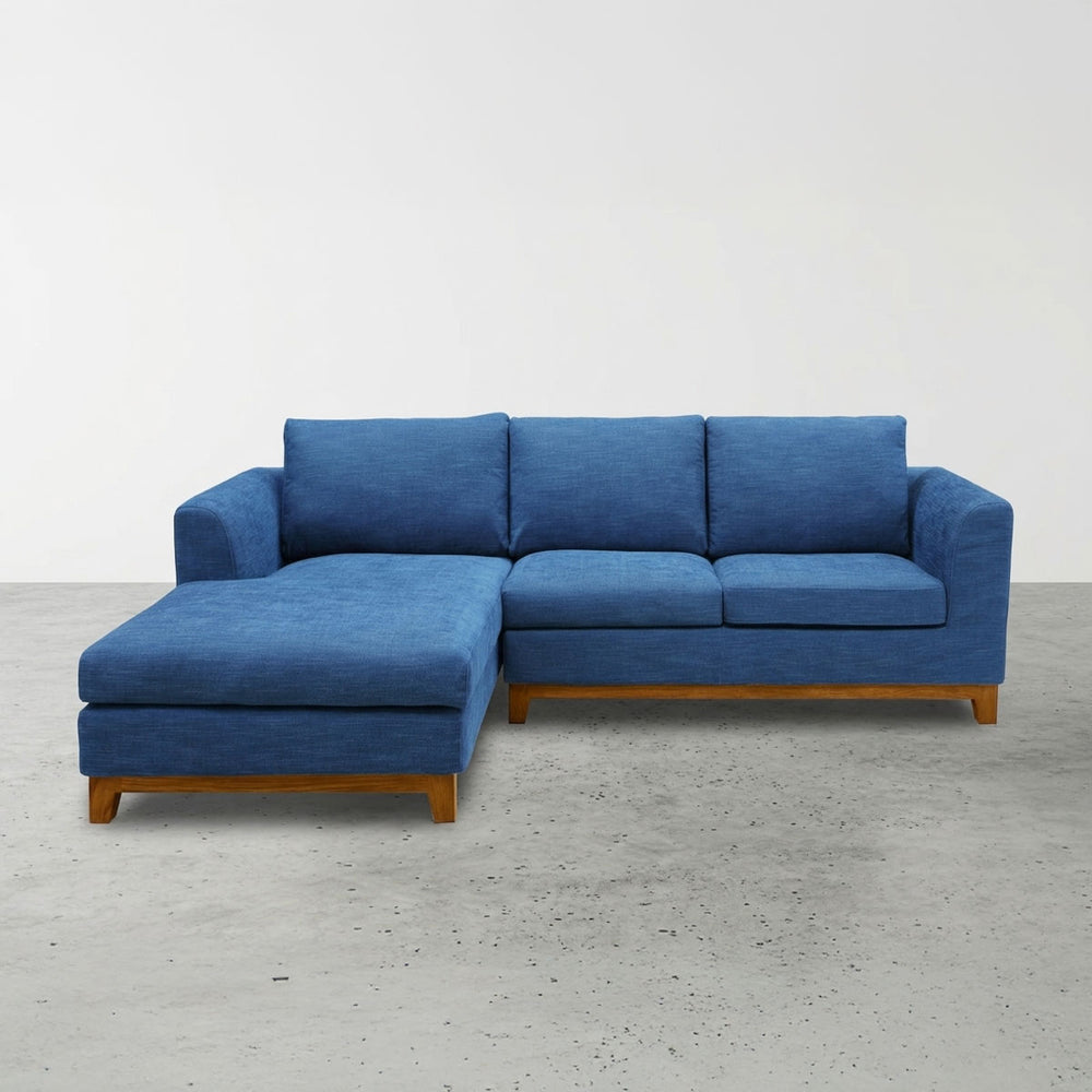 ブリスト　右スモールカウチソファ　幅219cm