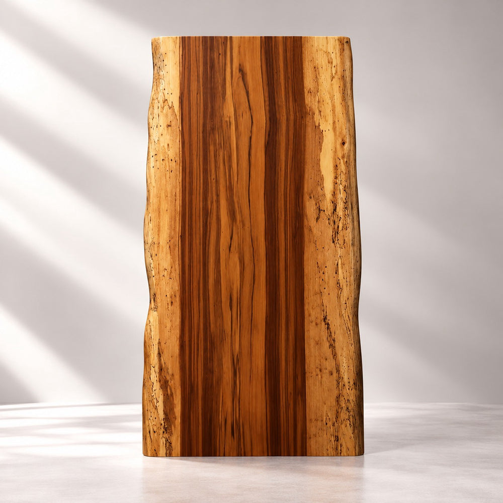 【OUTLET】一枚板テーブル　ベリ　412-3-1　(W160cm)