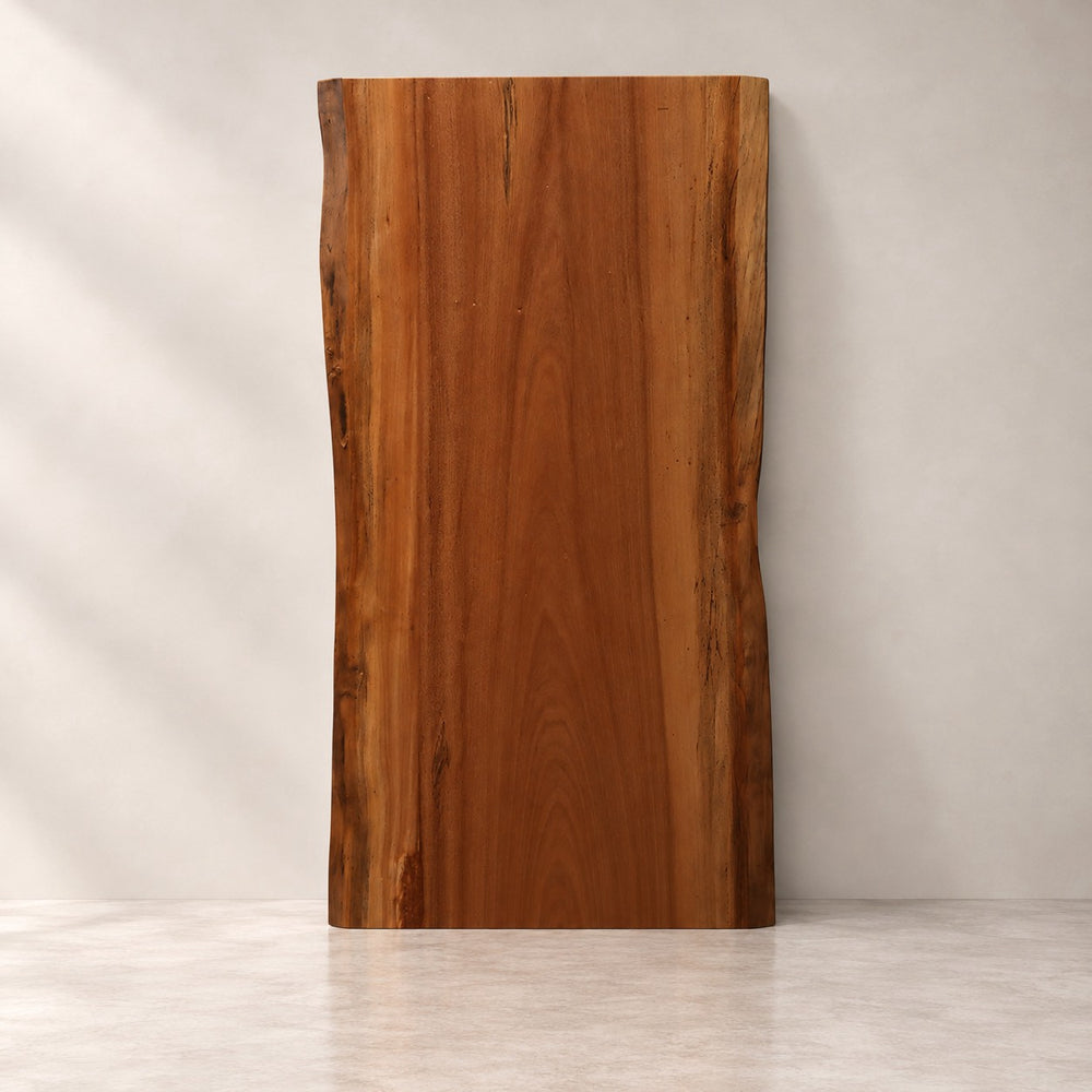 【OUTLET】一枚板テーブル　サペリ　420-3-2　(W160cm)