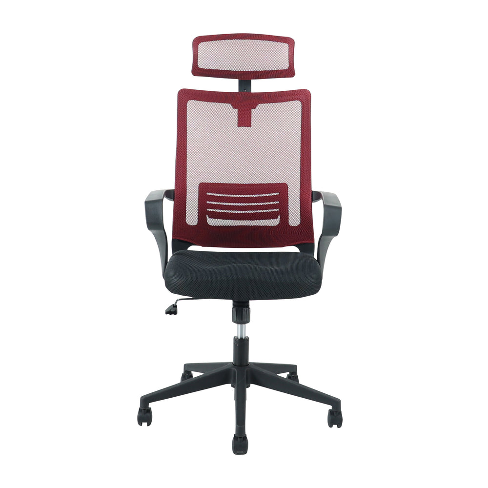 MC01 オフィスチェア ハイバック ヘッドレスト付 ランバーサポート付